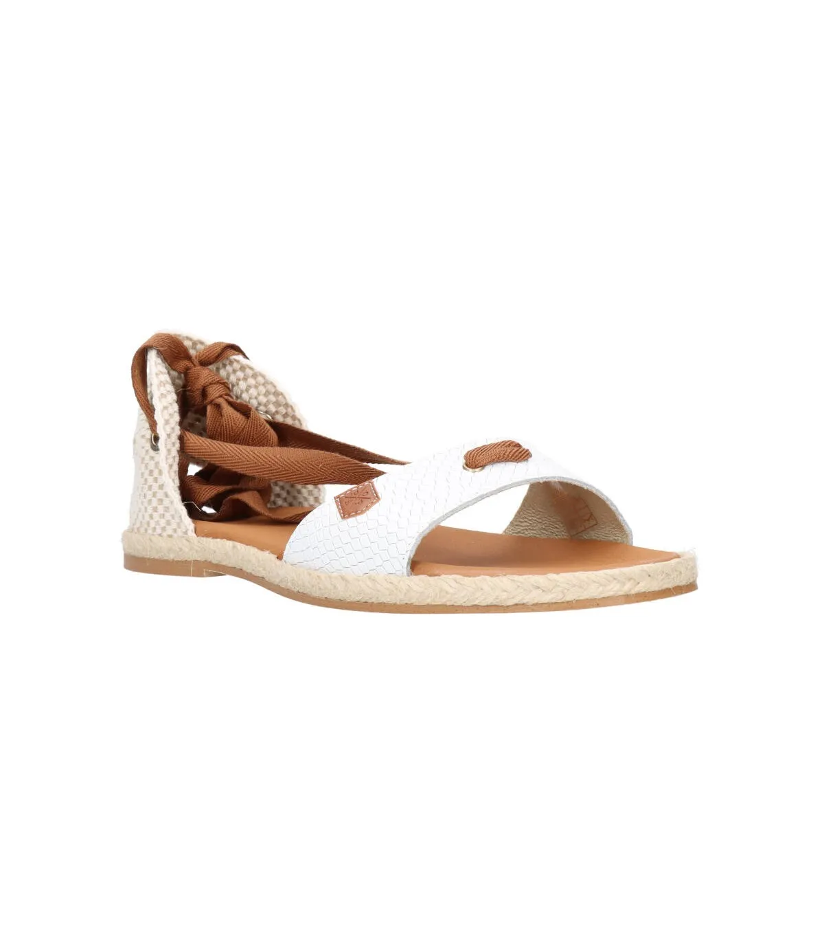 Popa CAPRI SNAKE Mujer Blanco