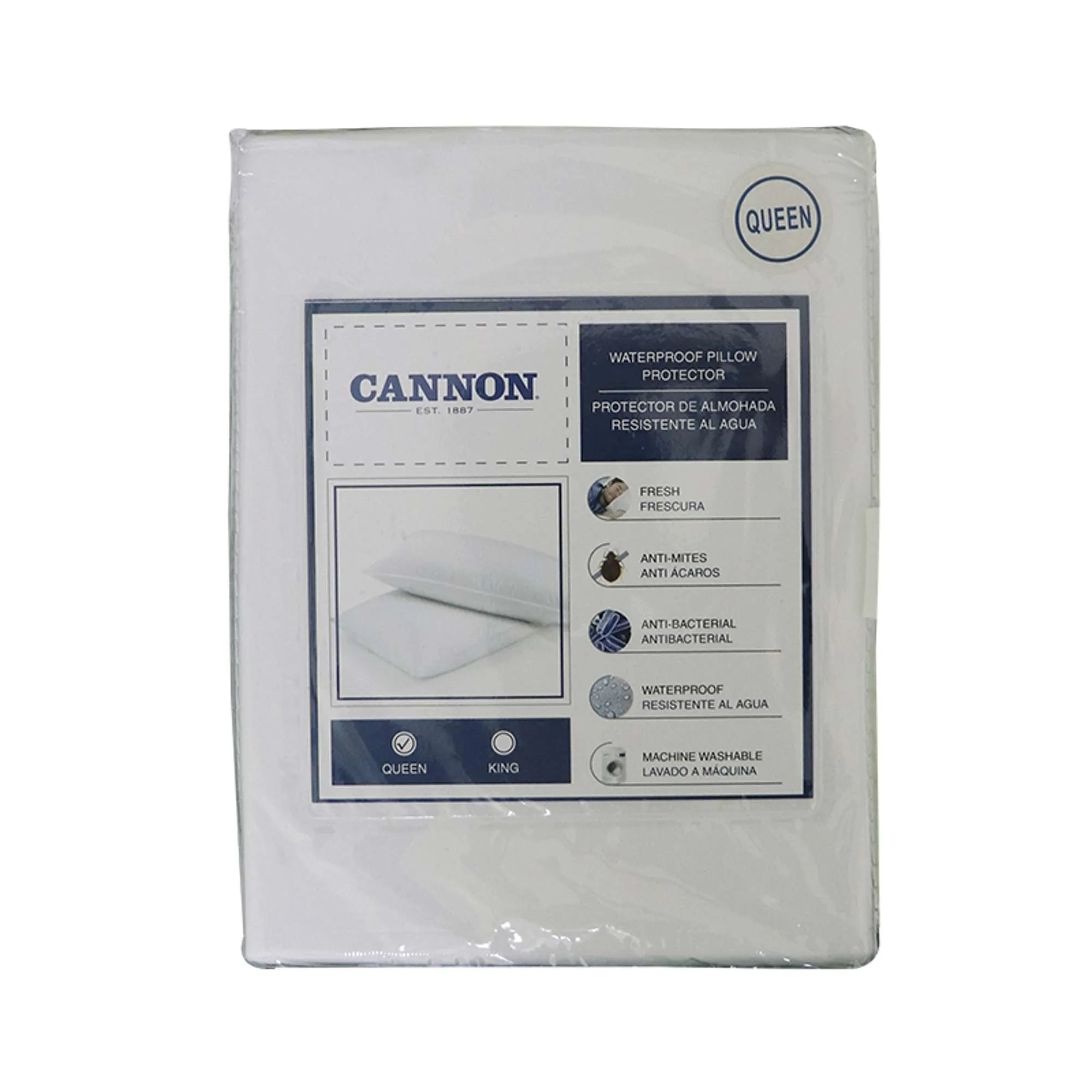 Protector de Almohada Queen Cannon