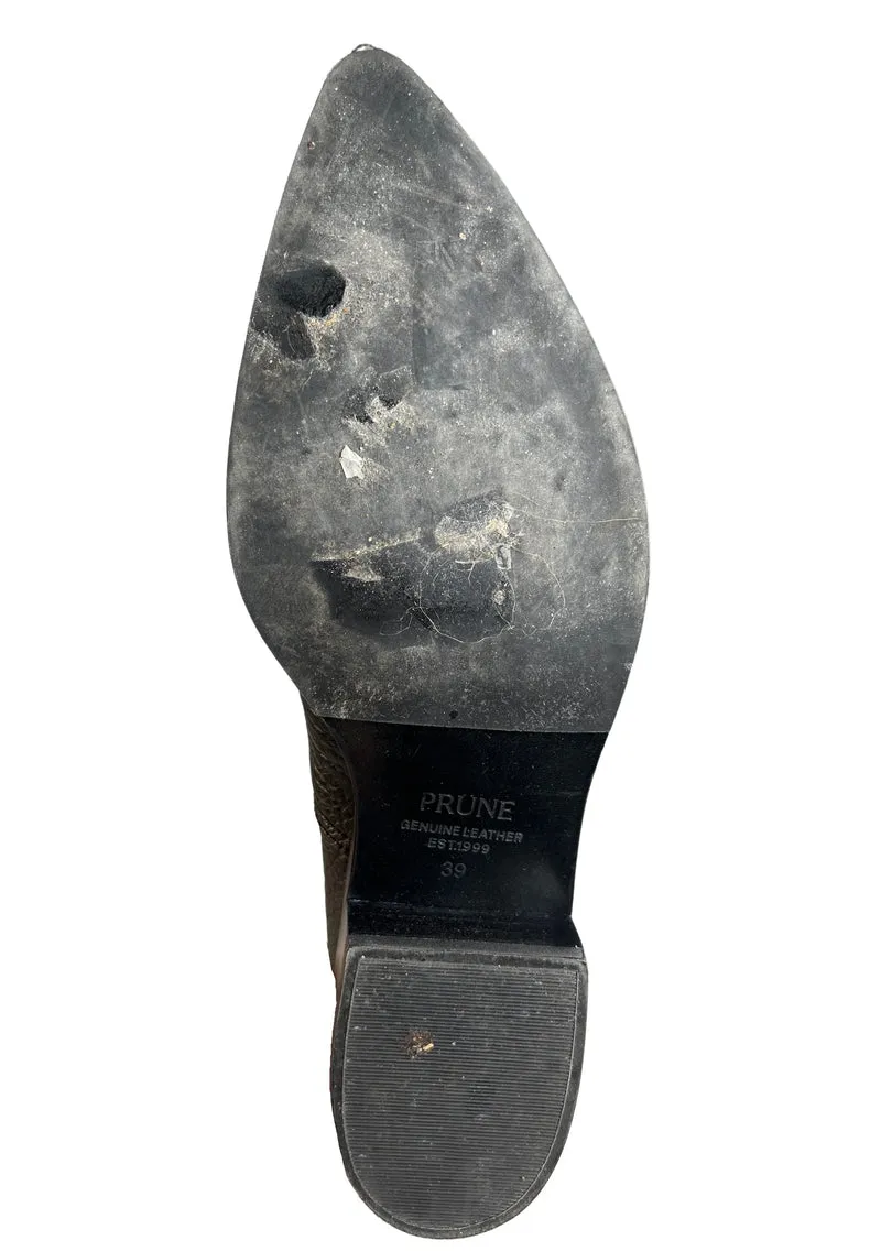 PRÜNE Botines Cuero
