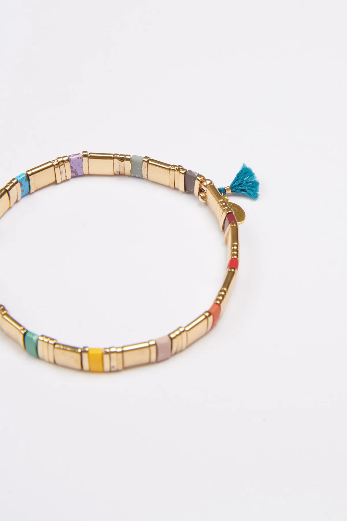 Pulsera elástica dorada Pulsera Tilu Sashi®