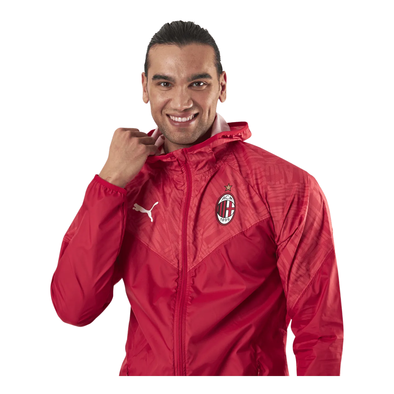 Puma ACM Warmup Jacket Black/Red
