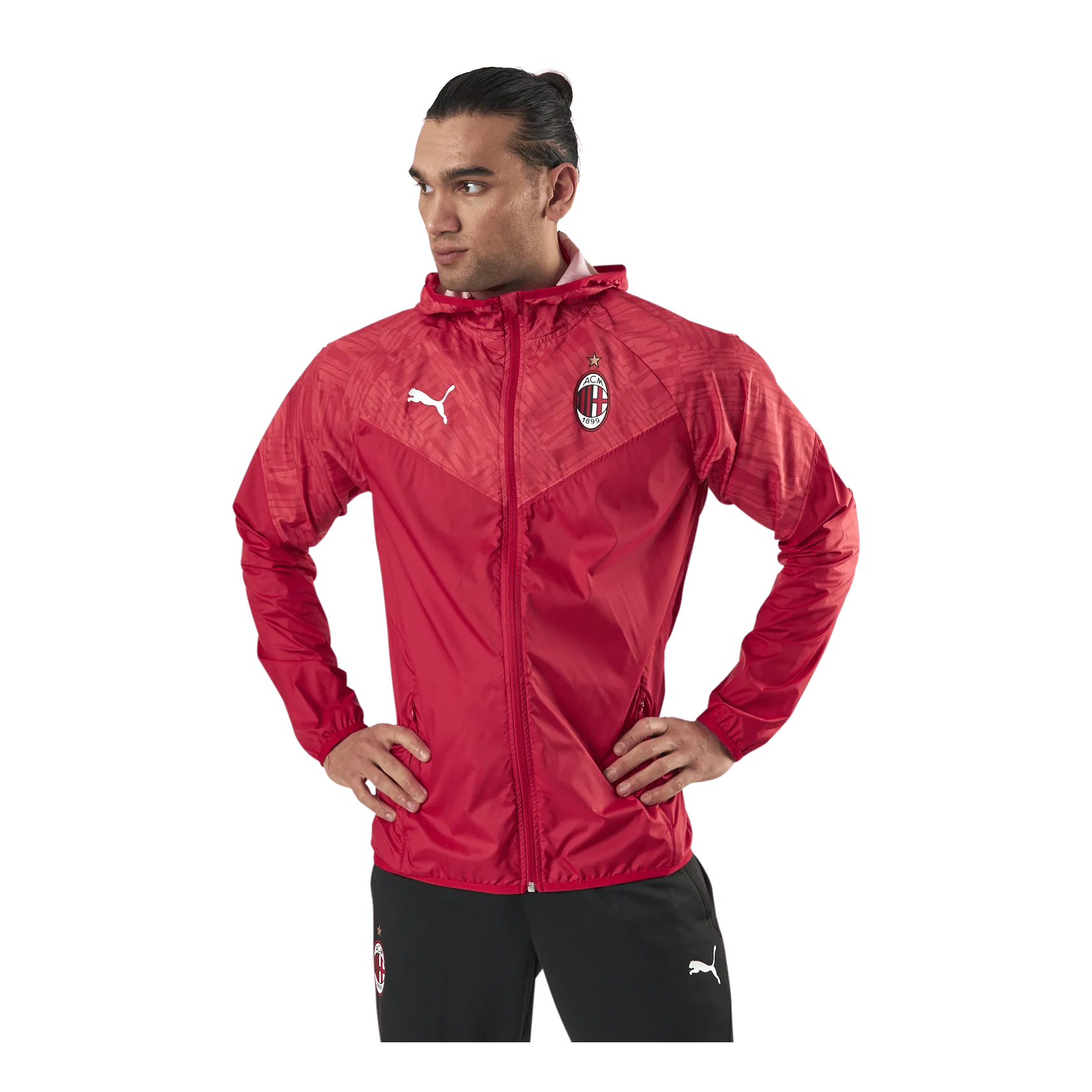 Puma ACM Warmup Jacket Black/Red