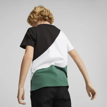 Puma Camiseta niño PUMA POWER CAT TEE B 674231 37 verde