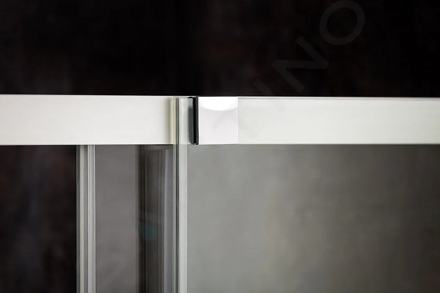 RAVAK MATRIX  CABINA DE DUCHA EN TRES PARTES MSDPS120/90 R, 119121X8991 CM, ALUMINIO BRILLANTE/VIDRIO TRANSPARENTE 0WPG7C00Z