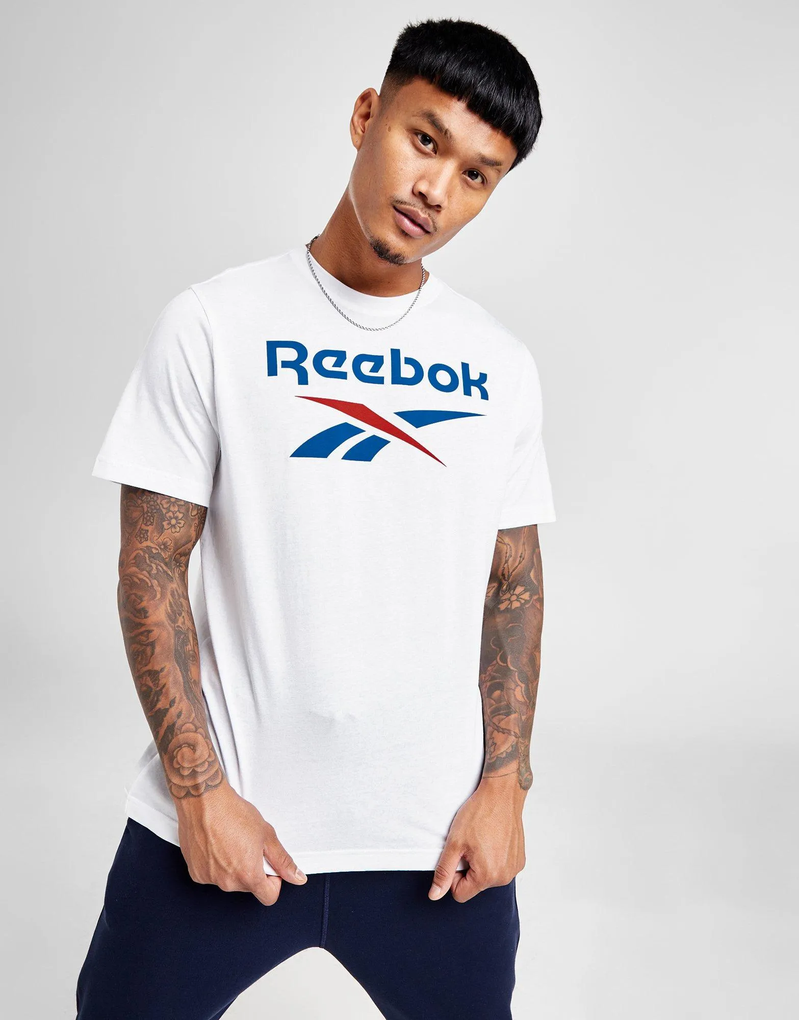 Reebok Camiseta Logo Grande