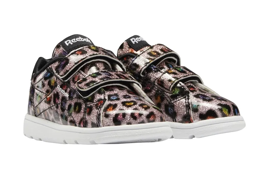 REEBOK INFANTS ROYAL COMPLETE CLN 2 "PINK GLOWANIMAL PRINT"