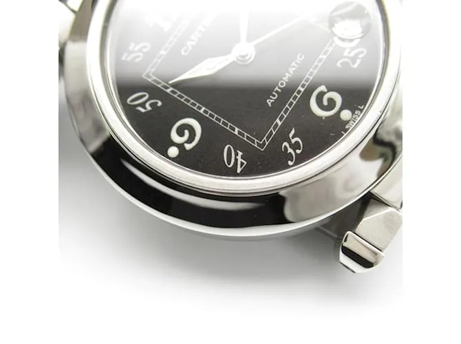 Reloj Cartier Pasha C W31043M7 Negro 