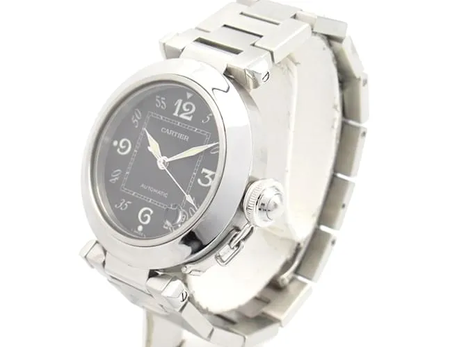 Reloj Cartier Pasha C W31043M7 Negro 