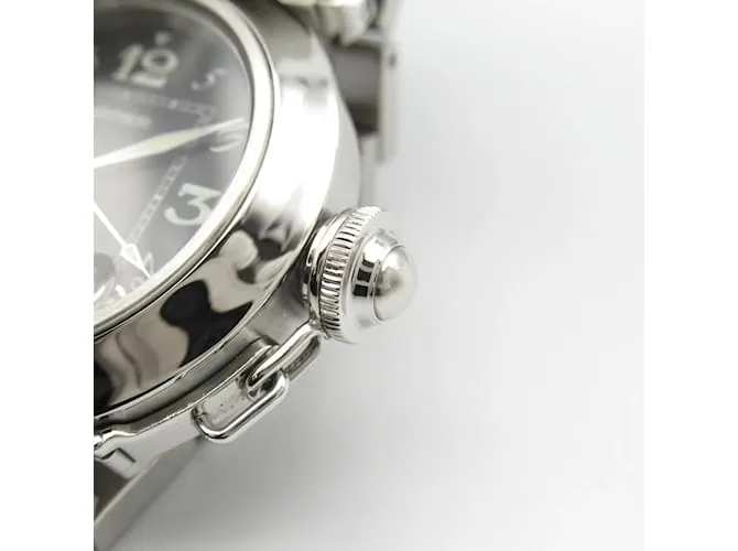 Reloj Cartier Pasha C W31043M7 Negro 