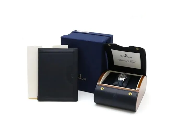 Reloj de cuarzo para mujer Corum Admiral's Cup Gun Blue esfera azul marino 