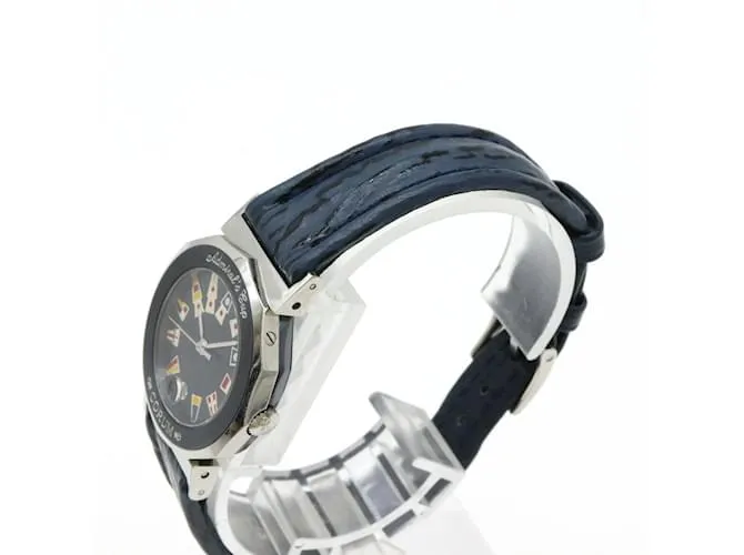 Reloj de cuarzo para mujer Corum Admiral's Cup Gun Blue esfera azul marino 