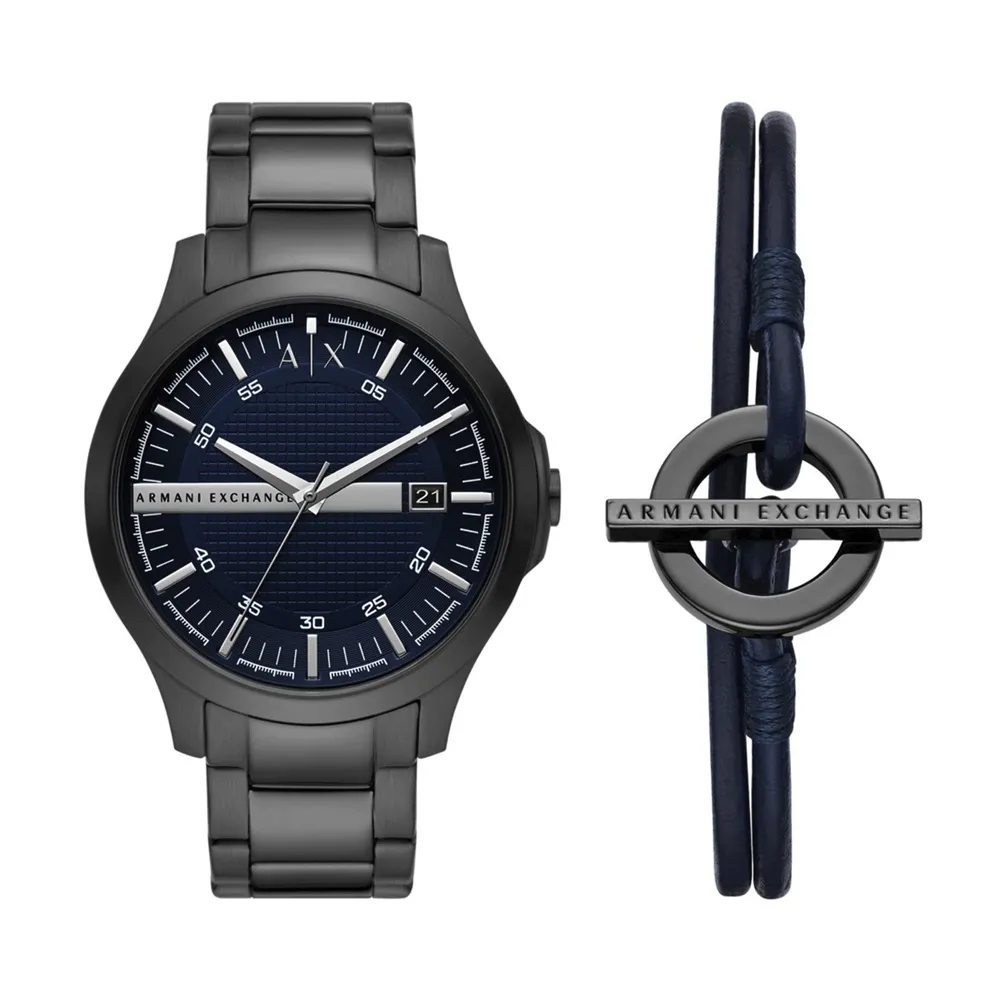 Reloj Fossil Hampton AX7127 Metal Gris