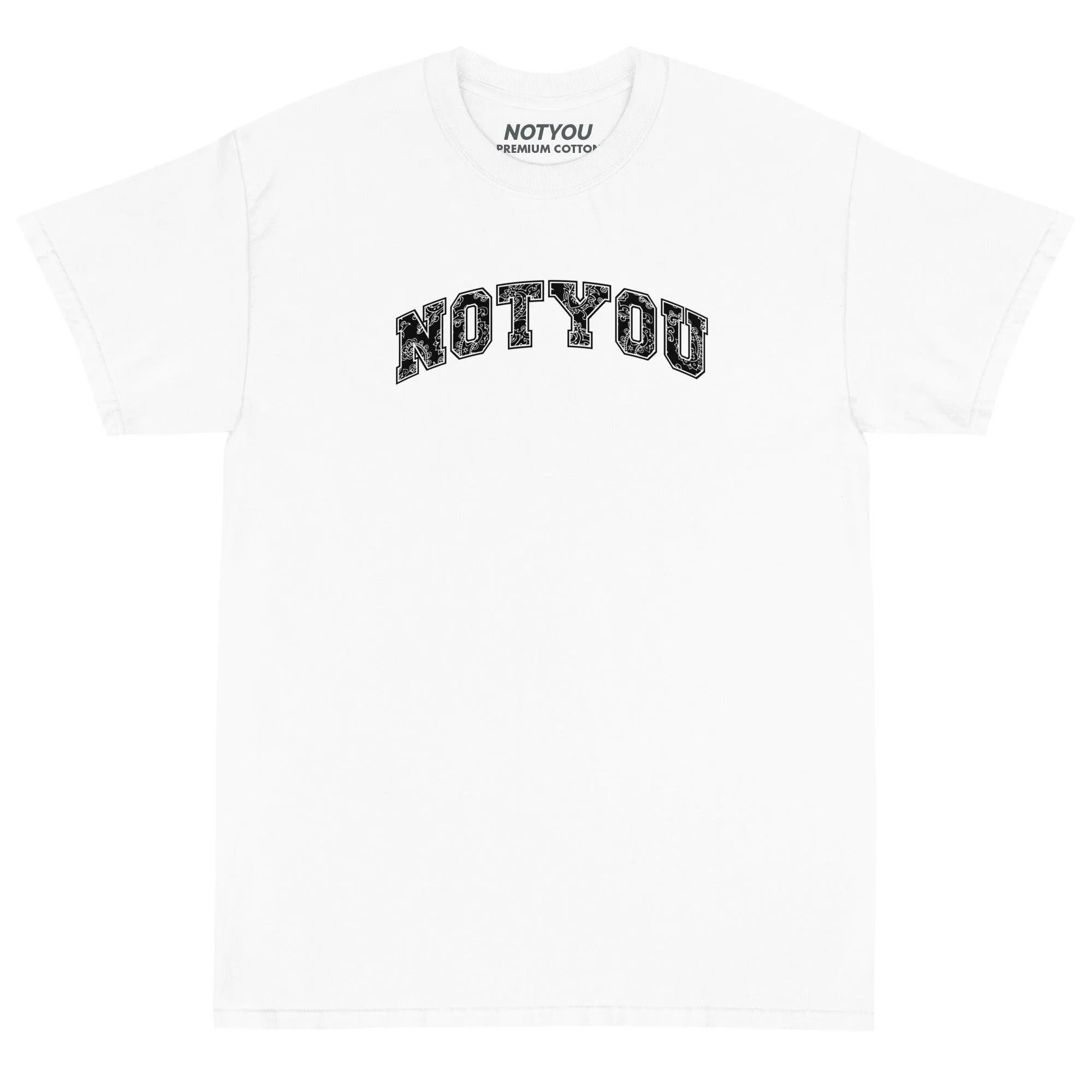 Remera Notyou Paisley Blanco