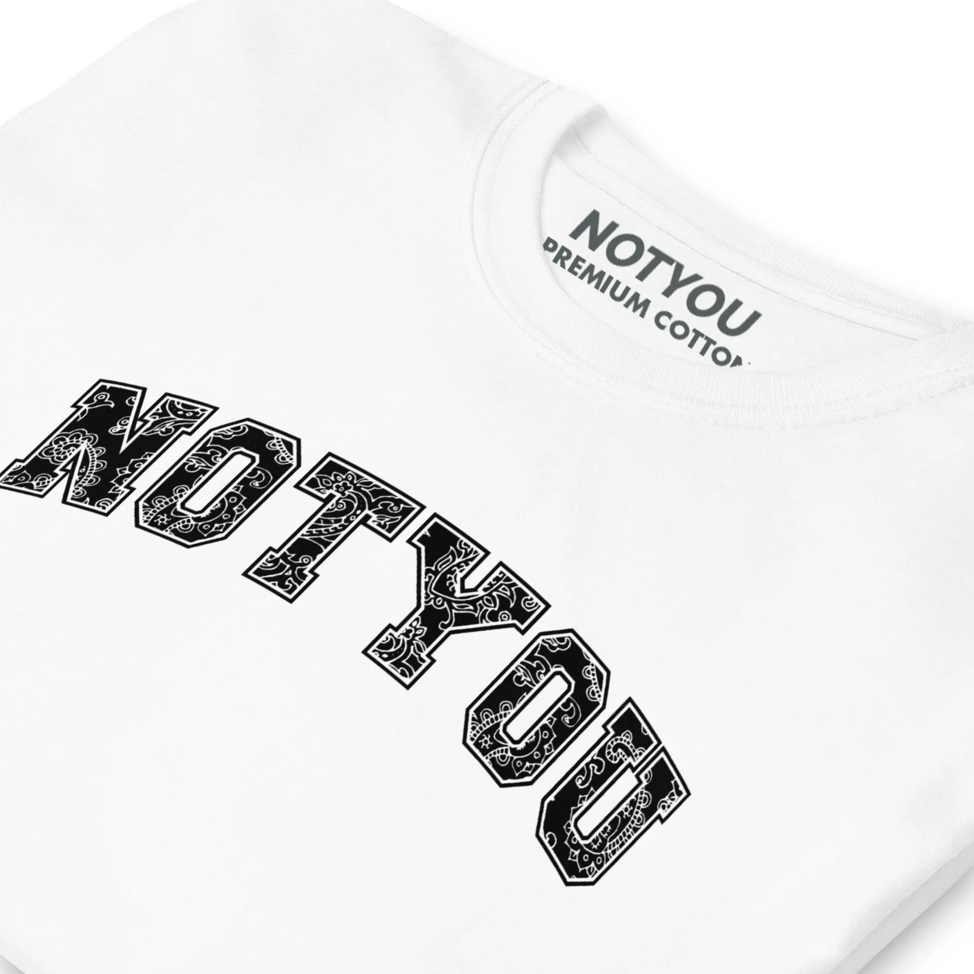 Remera Notyou Paisley Blanco
