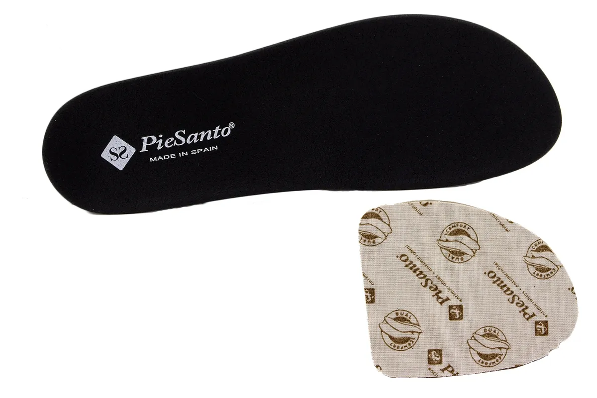 Removable Insole Sandal Black Leather
