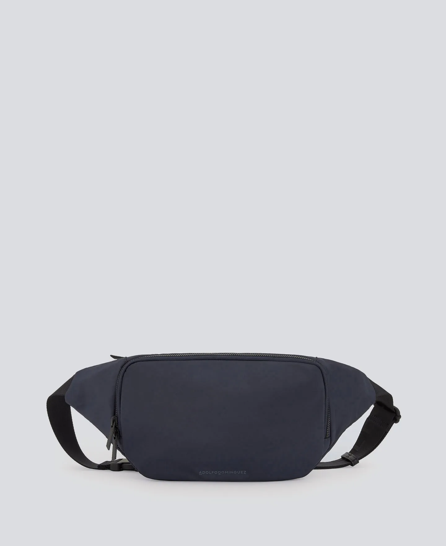 Riñonera reciclada azul marino hombre