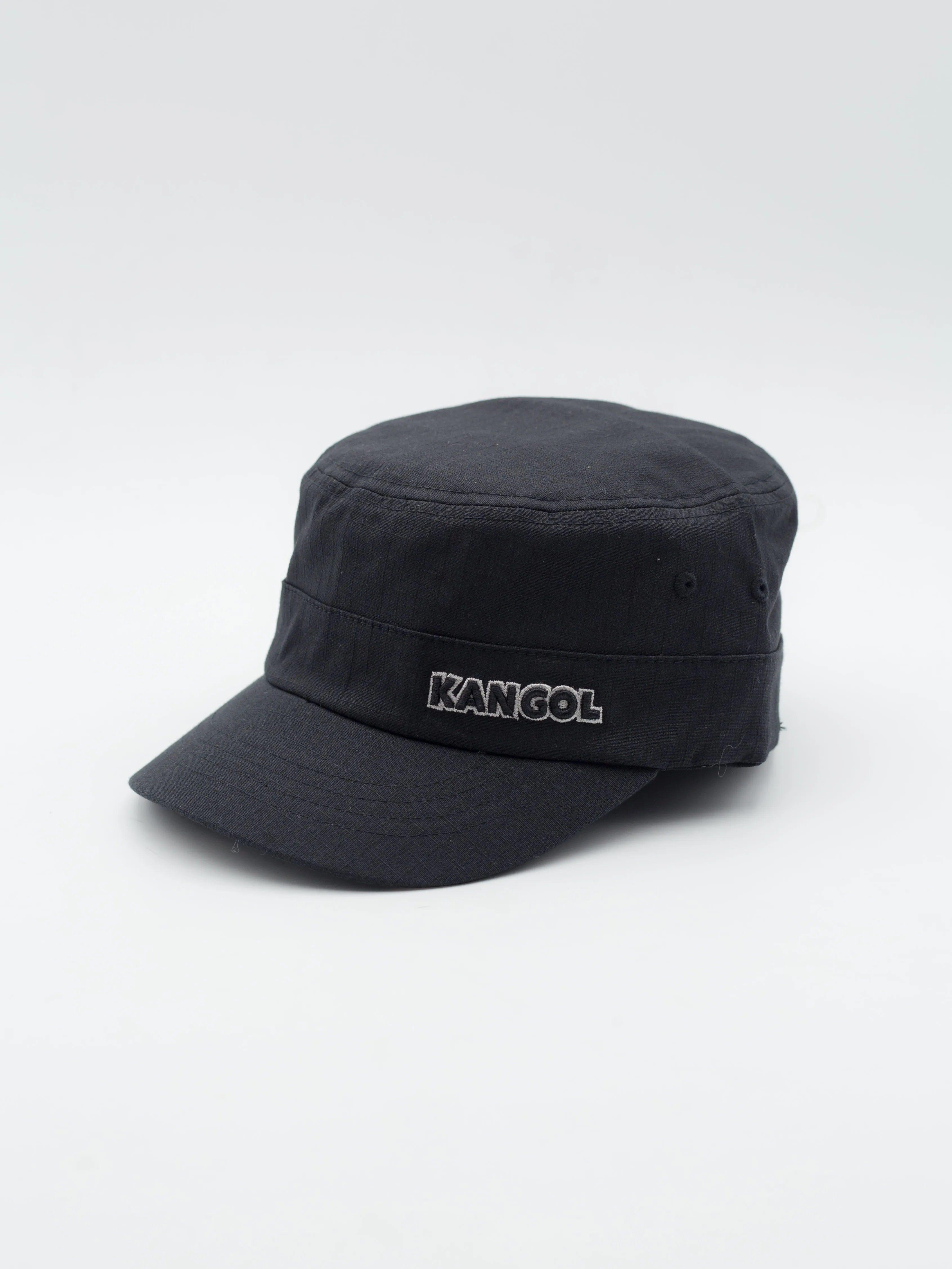Ripstop Army Cap Black