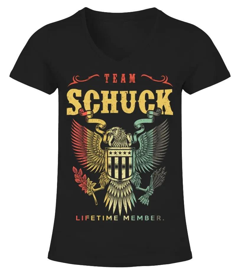 SCHUCK VINTAGE CAMISETA CUELLO PICO MUJER