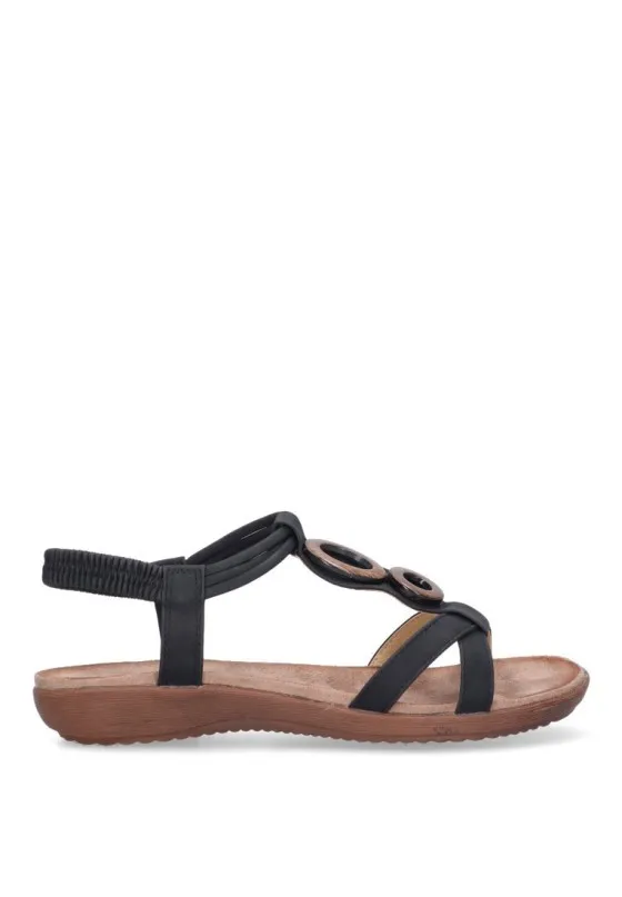 Sandalia AMARPIES abz17064 negro