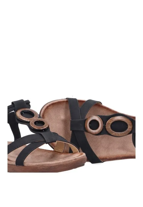 Sandalia AMARPIES abz17064 negro