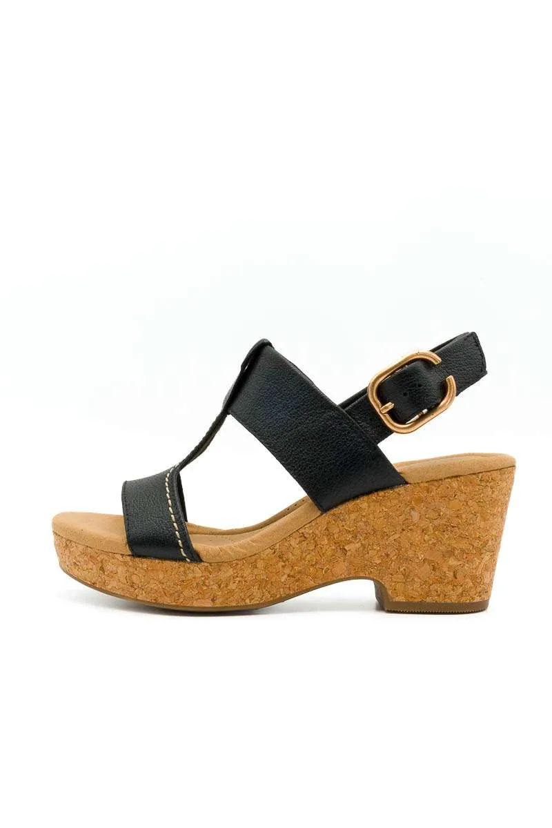 Sandalia color negro de Clarks