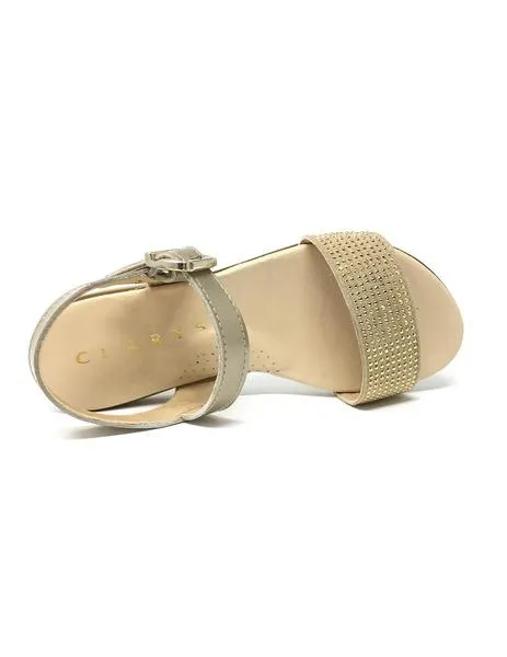 sandalia dorado