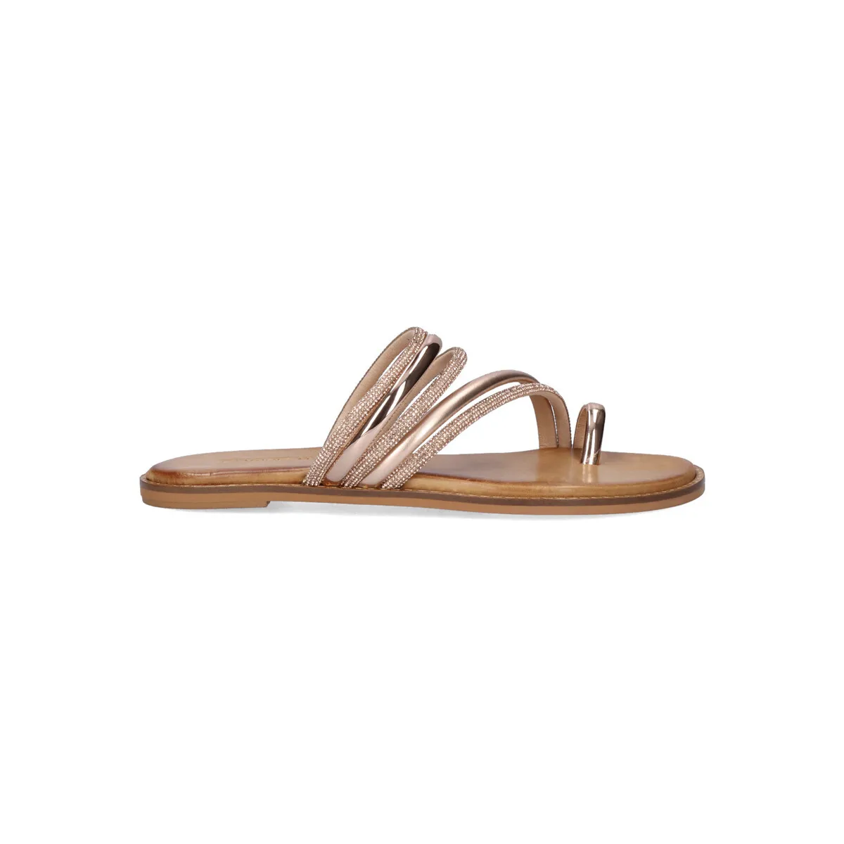 SANDALIA PLANA 851 CHIOS PINK GOLD