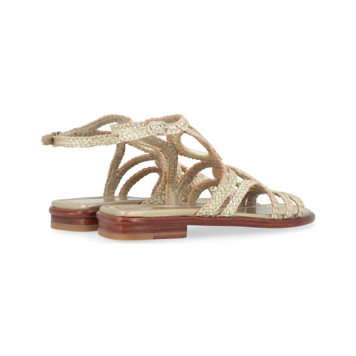 Sandalia  Tina platinum