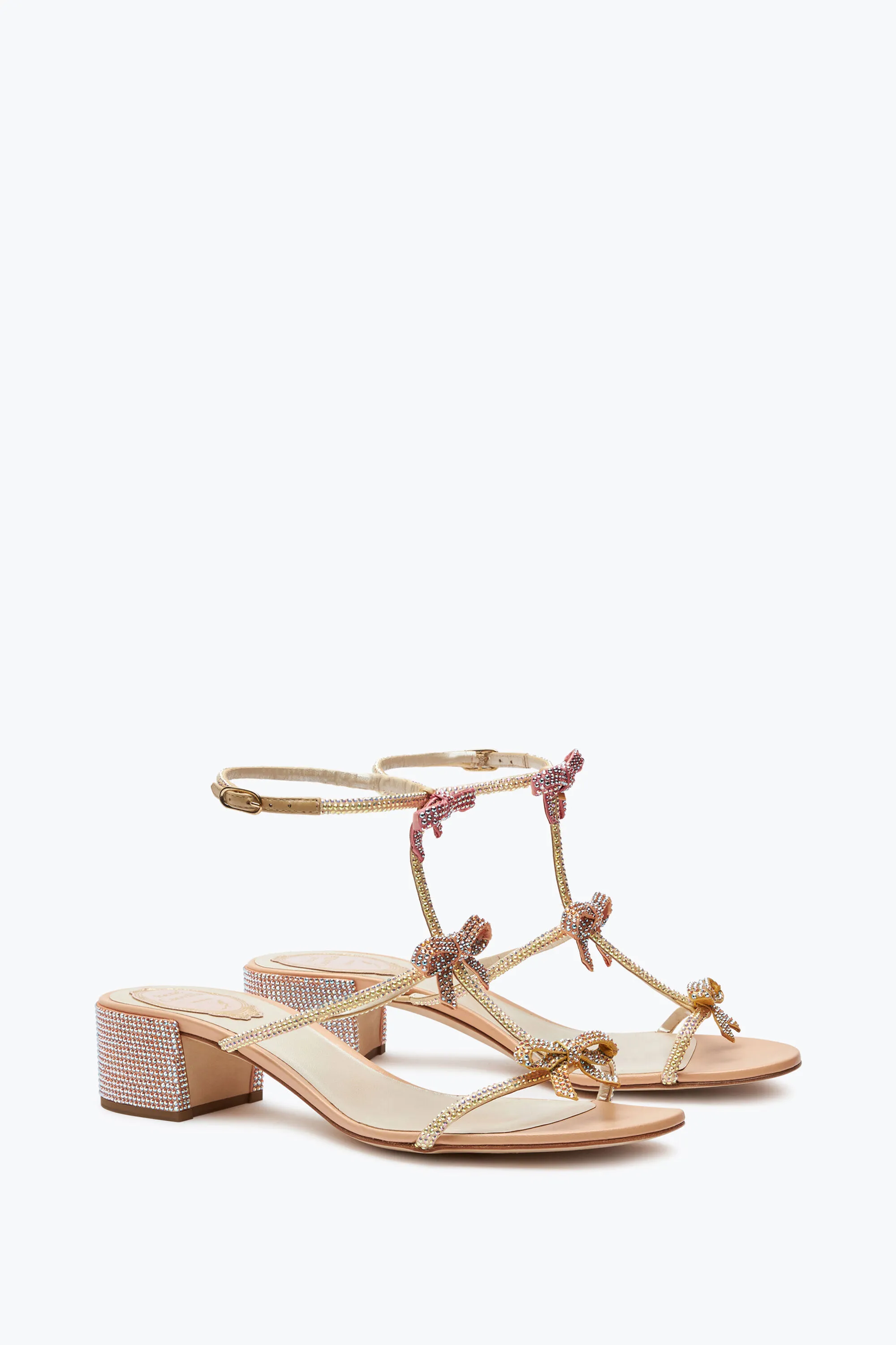Sandalias Con Lazos Al Tobillo Caterina