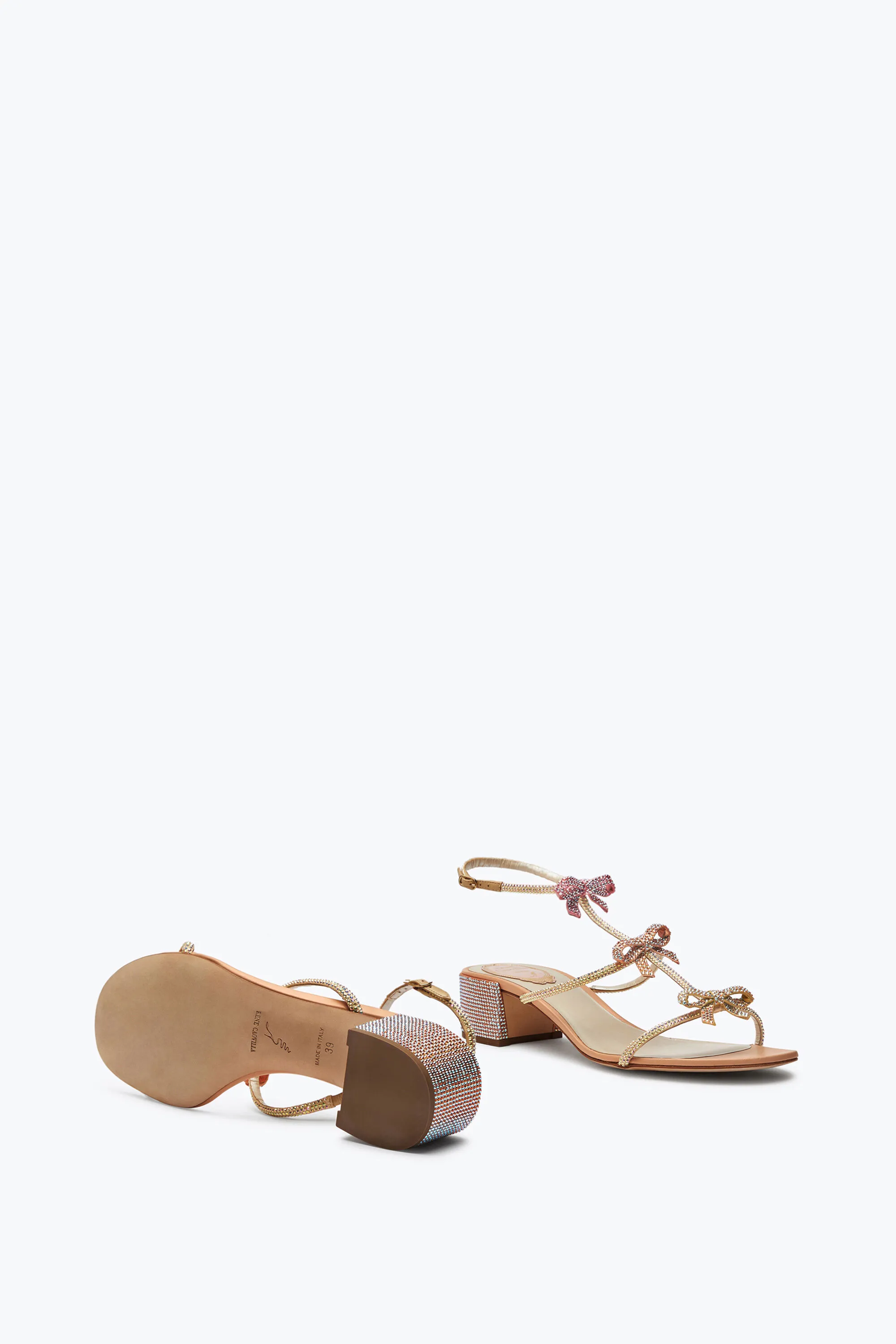 Sandalias Con Lazos Al Tobillo Caterina
