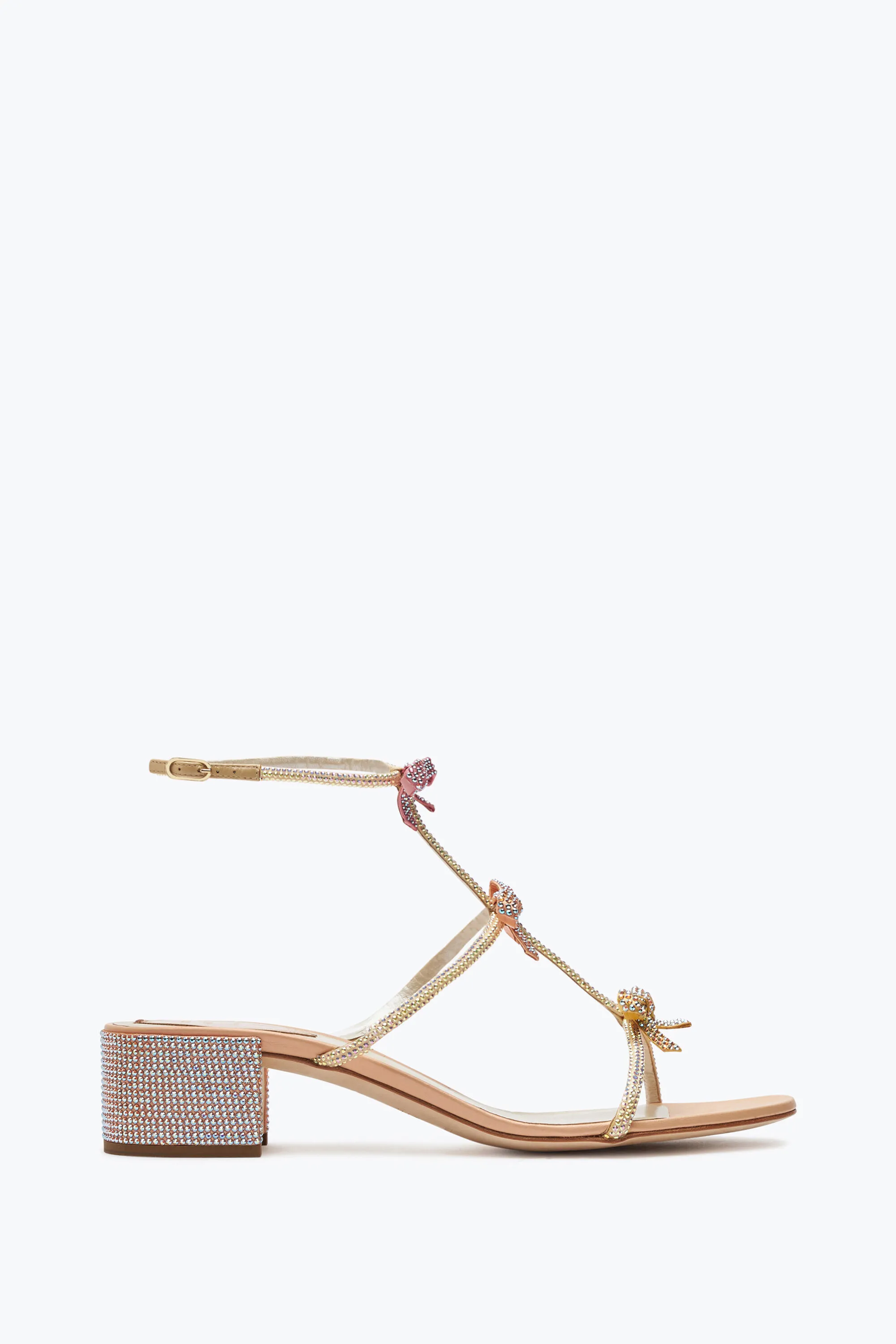 Sandalias Con Lazos Al Tobillo Caterina