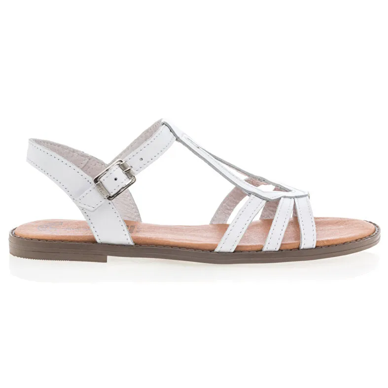 Sandalias/ descalzo mujer blanco