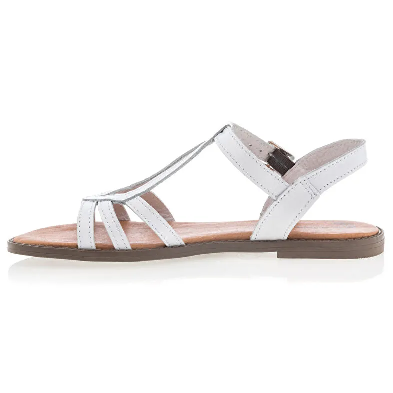 Sandalias/ descalzo mujer blanco