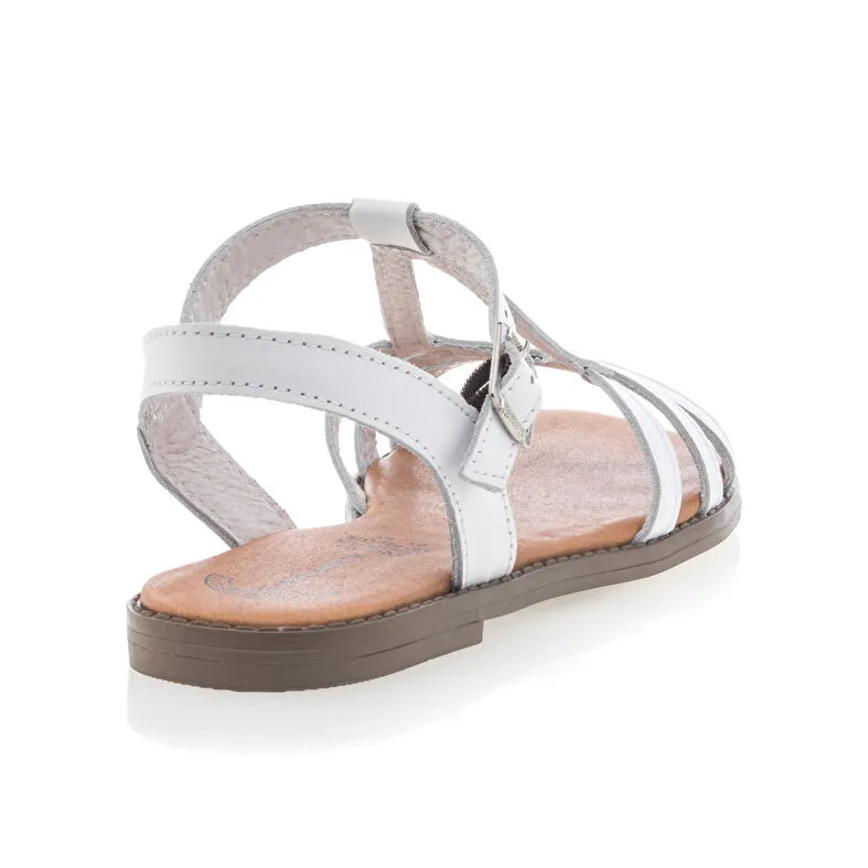 Sandalias/ descalzo mujer blanco