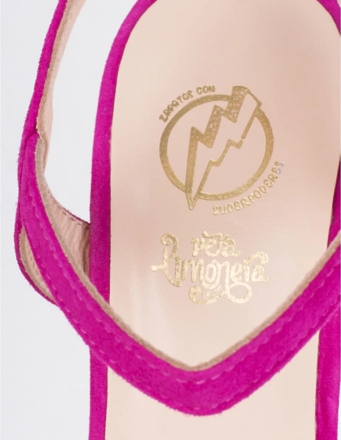 Sandalias Fiesta Pompón Fucsia PERA LIMONERA