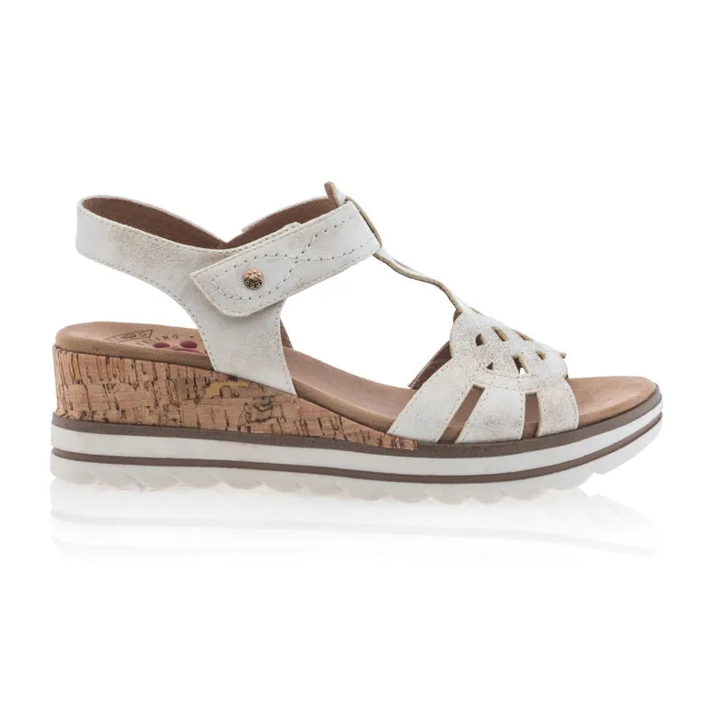 Sandalias mujer blanco