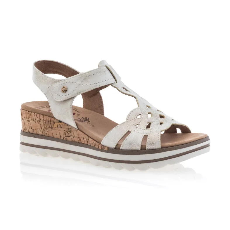 Sandalias mujer blanco