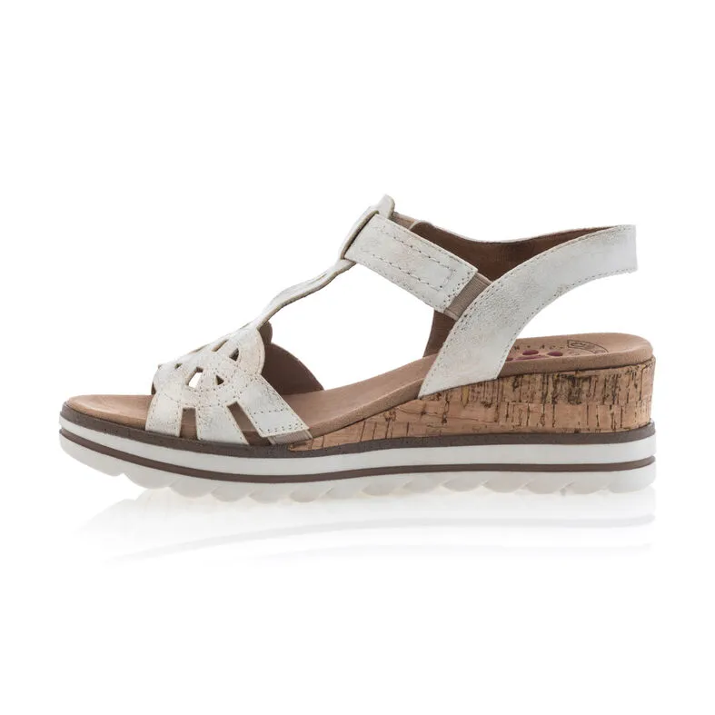 Sandalias mujer blanco