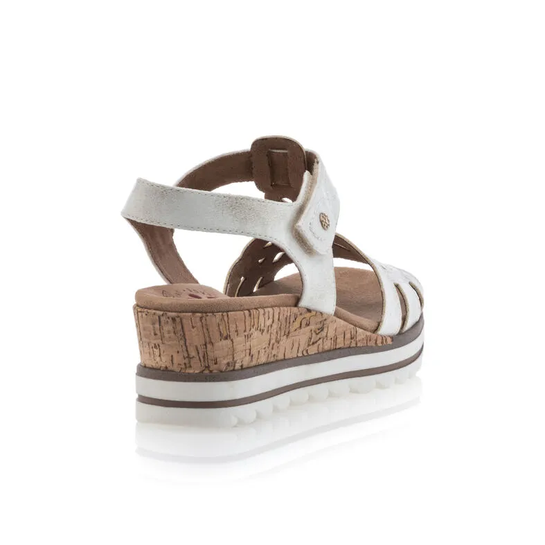 Sandalias mujer blanco
