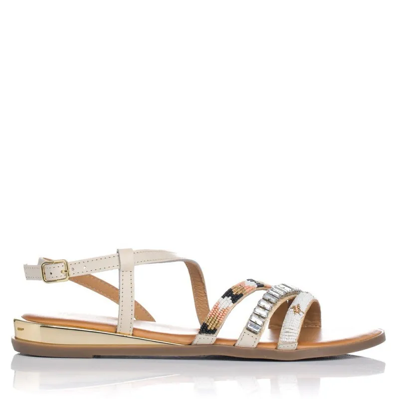 Sandalias Planas Gioseppo 68779 Mujer Blanco