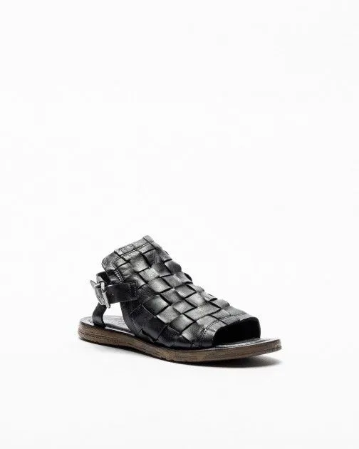 SANDALIAS PLANAS PROF V20W6B NEGRO