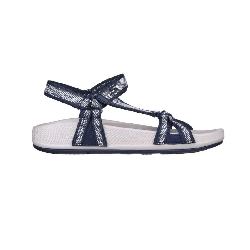 Sandalias Planas Skechers 140476 Mujer Marino