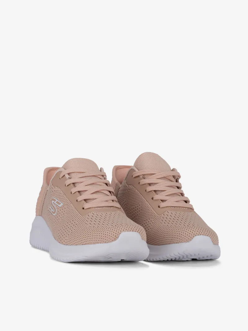 SAPATILHA DE ATACADOR EM MESH TÊXTIL COM SOLA ESTILO RUNNING DE FÁCIL CALCE