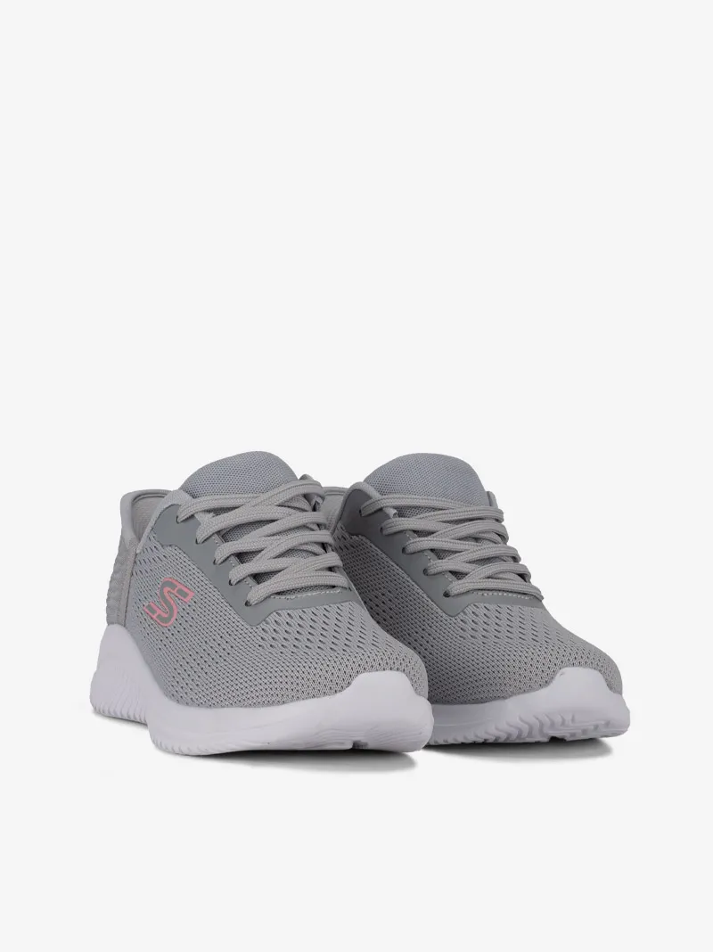 SAPATILHA DE ATACADOR EM MESH TÊXTIL COM SOLA ESTILO RUNNING DE FÁCIL CALCE