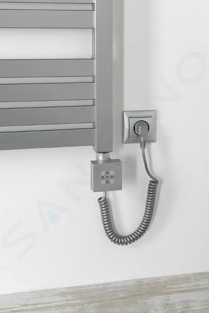 SAPHO KTX  VARILLA CALEFACTORA CON TERMOSTATO, 600 W, PLATEADO KTXS600