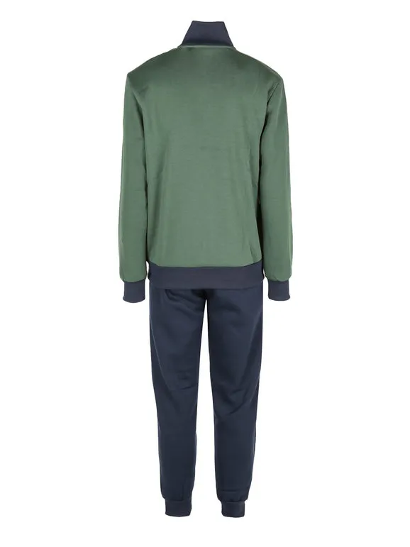 Scuola Nautica Italiana Traje de invierno de hombre de 2 piezas con cremallera completa