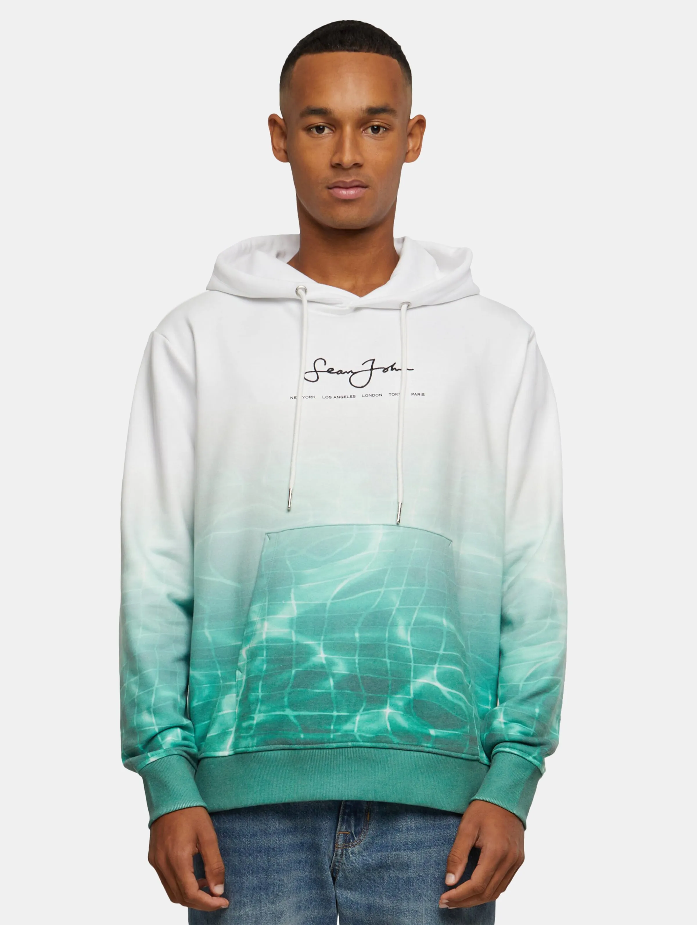 Sean John Script Logo Pool Print
