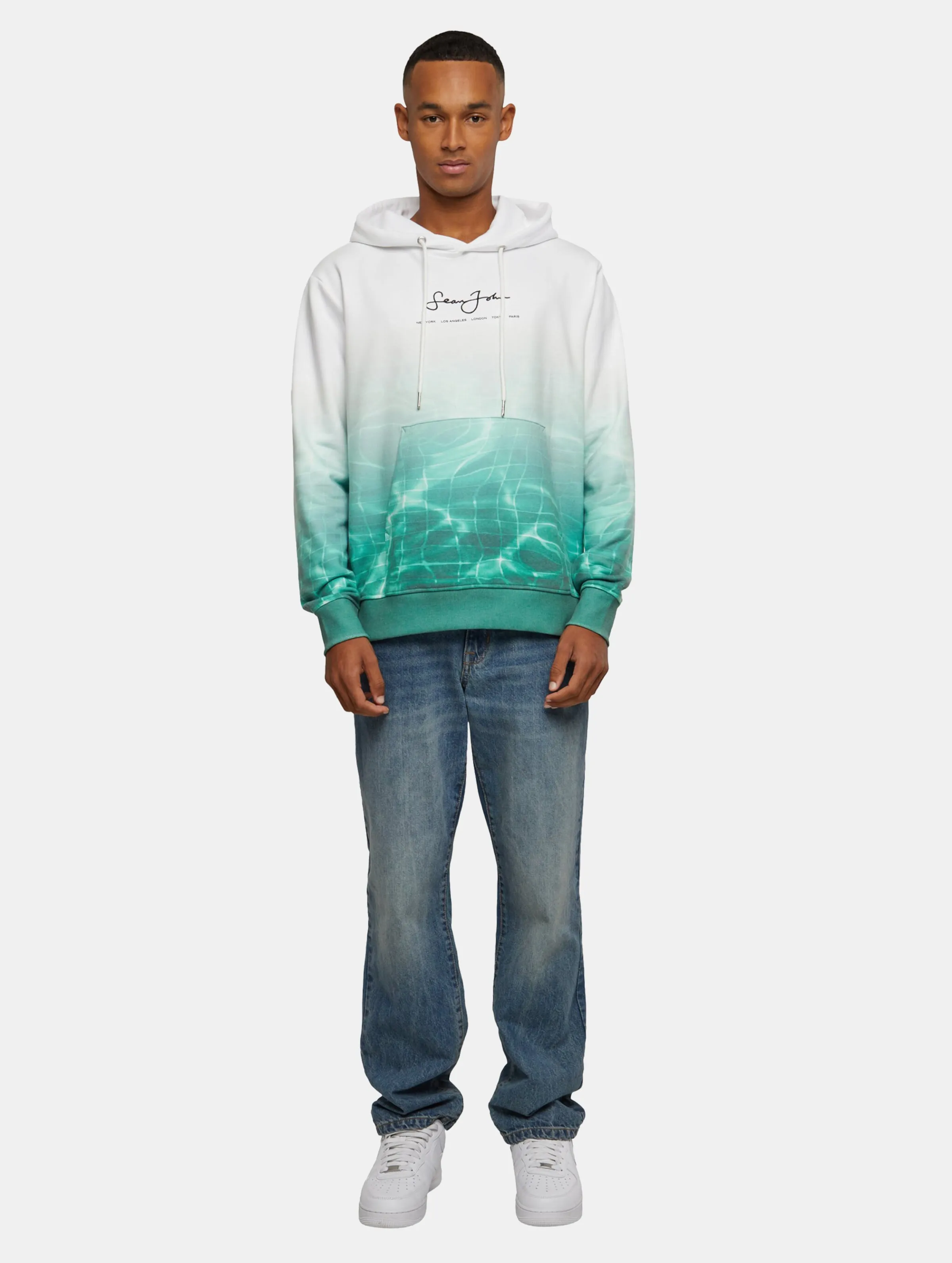 Sean John Script Logo Pool Print