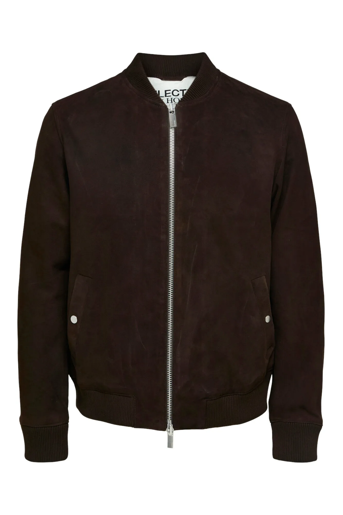 Selected Chaqueta Bomber 100% Suede (Ante).