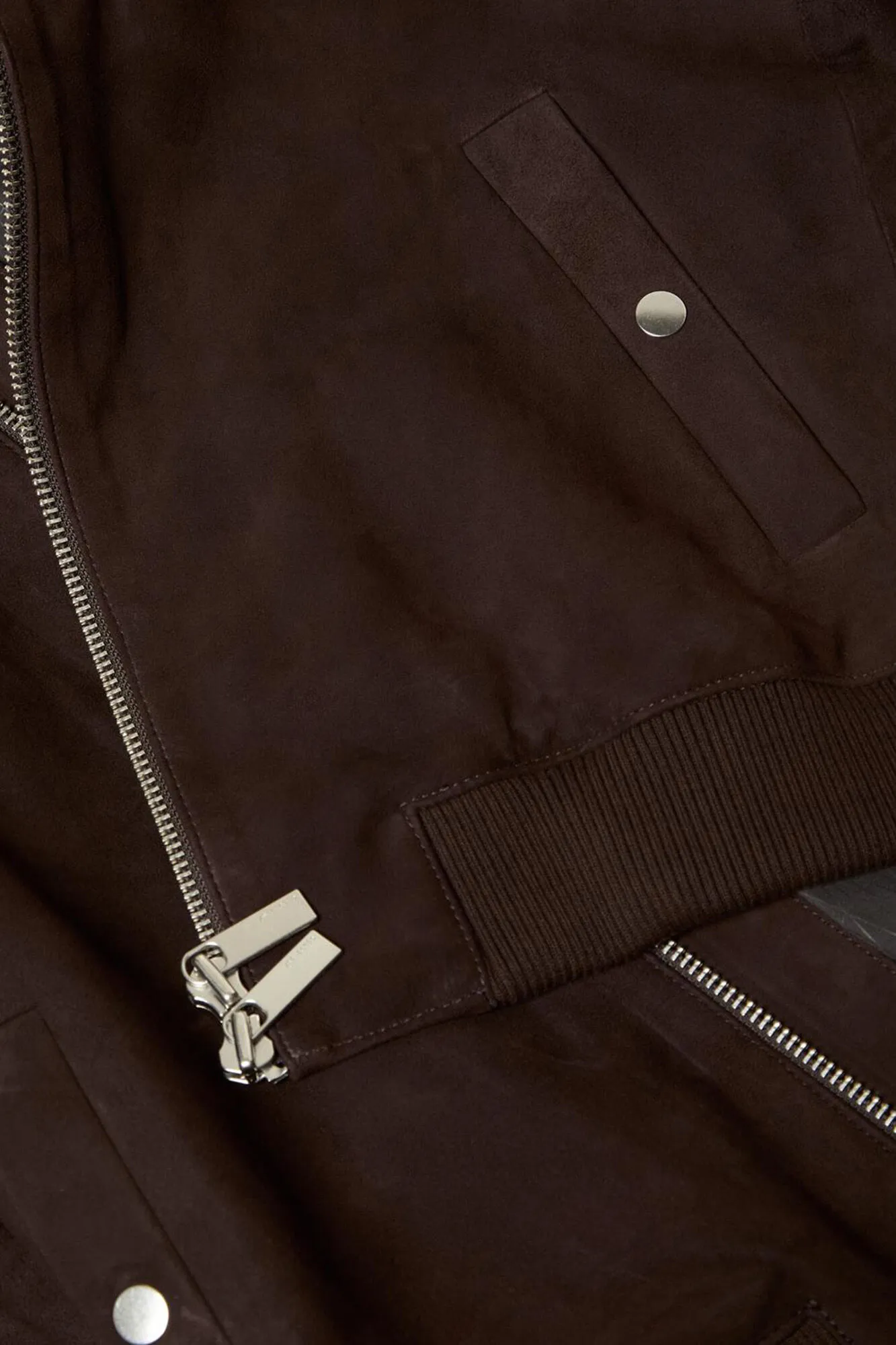 Selected Chaqueta Bomber 100% Suede (Ante).